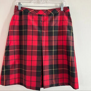 Isaac Mizrahi Plaid Skirt
